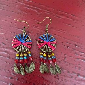 Fashion Jewelry Bohemian Dangle Earrings Retro Metal Hollow Earrings NEW # 199